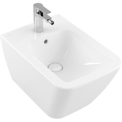 Bidet Finion de Villeroy & Boch - Blanc, Design Moderne, Fixation Murale - Publicité Bidet Finion de Villeroy & Boch - Blanc, Design Moderne, Fixation Murale - Publicité
