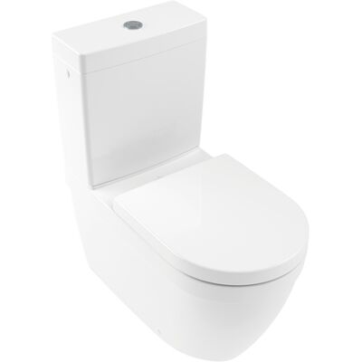 Villeroy & Boch Architectura WC - Moderne, Sans Rebord, Blanc - Publicité Villeroy & Boch Architectura WC - Moderne, Sans Rebord, Blanc - Publicité