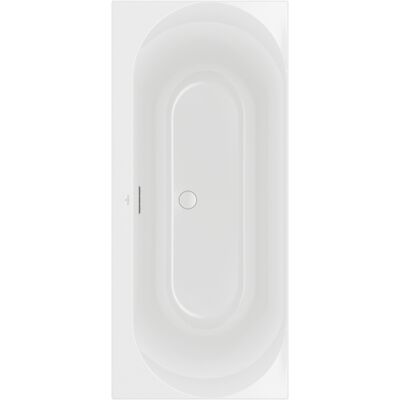 Villeroy & Boch Baignoire Ovale - Drain central - Acrylique - 180x80cm - Publicité Villeroy & Boch Baignoire Ovale - Drain central - Acrylique - 180x80cm - Publicité