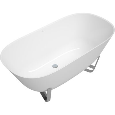 Villeroy & Boch Antheus Solo Baignoire Autoportante - Blanc - 1550x750mm - Baignoire - Publicité Villeroy & Boch Antheus Solo Baignoire Autoportante - Blanc - 1550x750mm - Baignoire - Publicité