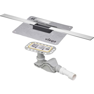 Drain de douche Viega Advantix Cleviva - 80cm, Gris, Acier inoxydable - Publicité Drain de douche Viega Advantix Cleviva - 80cm, Gris, Acier inoxydable - Publicité