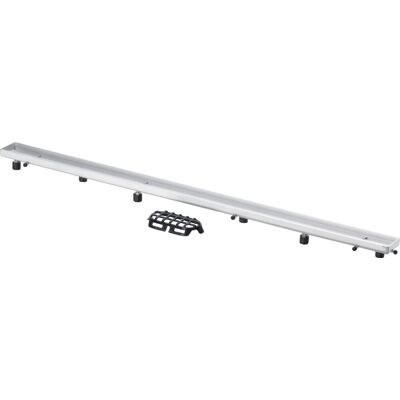Drain de douche en acier inoxydable rectangulaire Viega Advantix - 900mm - Publicité Drain de douche en acier inoxydable rectangulaire Viega Advantix - 900mm - Publicité