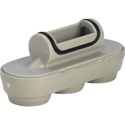 Viega Modèle 351076 Insert en plastique gris pour évacuation de baignoire - Publicité Viega Modèle 351076 Insert en plastique gris pour évacuation de baignoire - Publicité