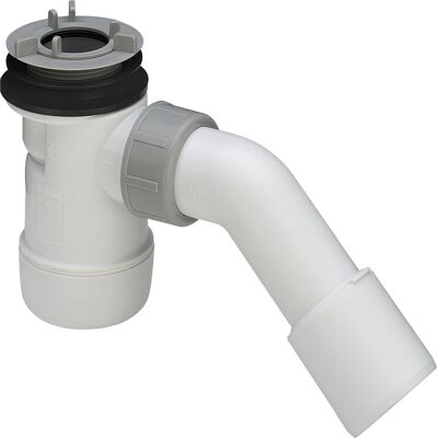 Unité de drainage Duoplex Viega - Vanne anti-odeur, Coude 45°, Sortie 52mm - Publicité Unité de drainage Duoplex Viega - Vanne anti-odeur, Coude 45°, Sortie 52mm - Publicité