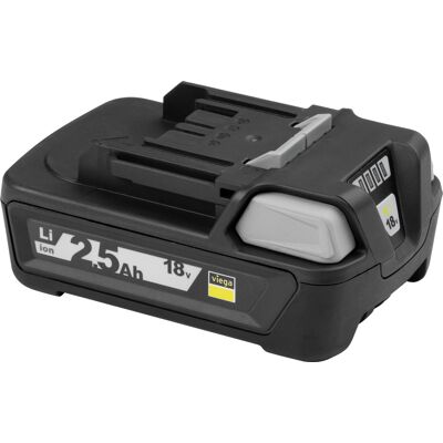 Viega Batterie Lithium-Ion 18V 2,5Ah - Outil électrique - Publicité Viega Batterie Lithium-Ion 18V 2,5Ah - Outil électrique - Publicité