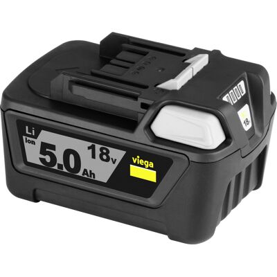 Viega Batterie Lithium-Ion 790929 - 18 V - 5 Ah - Publicité Viega Batterie Lithium-Ion 790929 - 18 V - 5 Ah - Publicité