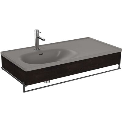 Vitra Equal 66059 - Ensemble lavabo mural avec design asymétrique - Publicité Vitra Equal 66059 - Ensemble lavabo mural avec design asymétrique - Publicité
