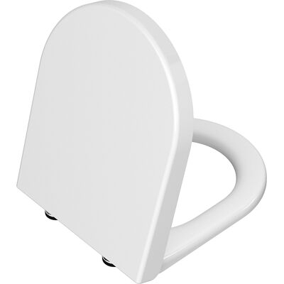 Siège de WC Vitra Integra - Montage par le dessus - Blanc - Publicité Siège de WC Vitra Integra - Montage par le dessus - Blanc - Publicité