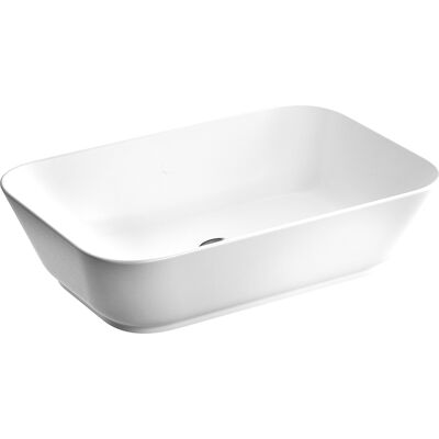 Lavabo rectangulaire mural blanc Vitra - Accessoire de salle de bain - Publicité Lavabo rectangulaire mural blanc Vitra - Accessoire de salle de bain - Publicité