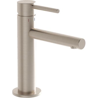 Vitra Origin Robinet lavabo Nickel brossé - Mitigeur - Publicité Vitra Origin Robinet lavabo Nickel brossé - Mitigeur - Publicité
