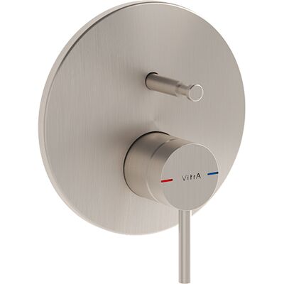 VitrA Origin Mitigeur douche encastré Nickel brossé - Robinetterie douche et baignoire - Publicité VitrA Origin Mitigeur douche encastré Nickel brossé - Robinetterie douche et baignoire - Publicité