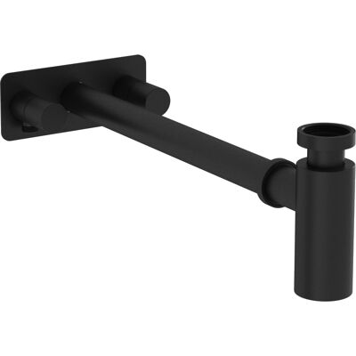 Vitra Plural Ensemble - Siphon noir mat avec vannes d'angle - Publicité Vitra Plural Ensemble - Siphon noir mat avec vannes d'angle - Publicité