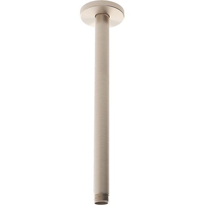Bras de plafond Vitra Origin pour douche - 30cm, nickel brossé, Modèle A4565034 - Publicité Bras de plafond Vitra Origin pour douche - 30cm, nickel brossé, Modèle A4565034 - Publicité