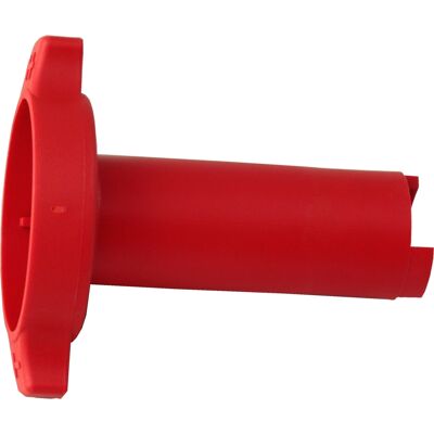 Wolf 1730127 - Poignée thermique rouge pour groupes de tuyauterie - Publicité Wolf 1730127 - Poignée thermique rouge pour groupes de tuyauterie - Publicité