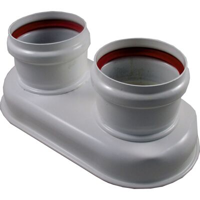 Distributeur Wolf DN80/80 excentrique 2600160 pour valeur de condensation - Publicité Distributeur Wolf DN80/80 excentrique 2600160 pour valeur de condensation - Publicité