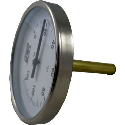 Thermomètre Wolf bimétallique NG80 L:63mm 2745000 pour FWS, LS - Publicité Thermomètre Wolf bimétallique NG80 L:63mm 2745000 pour FWS, LS - Publicité
