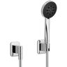 Dornbracht Set de douche flexible Lisse 27803845-06 avec rosaces individuelles, platine mat