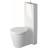 Combinaison WC à fond creux Duravit Starck 1 02330900641 41,5x64cm, 4,5 l, pour réservoir de surface, blanc