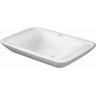 Duravit PuraVida poser 0369700000 sans trop-plein, sans plateforme de robinetterie, blanc