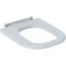 Anneau de siège de toilette Geberit Renova Comfort 572840000 blanc , sans barrière, angulaire, fixation par le bas