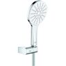 Grohe Rainshower douche 26580LS0 de blanc de lune, trois modes de jet, avec un débit limiteur 9,5 l / min