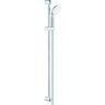 Tempesta Grohe chromé , barre de douche 90 cm, 2 modes de jet, limiteur de débit 5,7 l/min