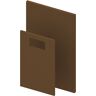 TECEprofil plaques de protection incendie TECE WC standard - Module WC avec réservoir TECE