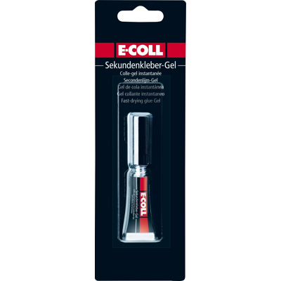 E-coll, Colle instantanée en gel - 20g - Publicité E-coll, Colle instantanée en gel - 20g - Publicité