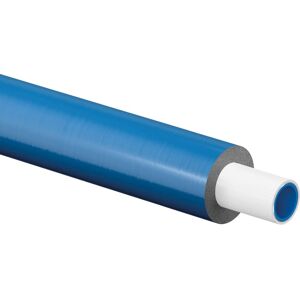 Uponor Uni Pipe Plus tuyau composite 1062183 pré-isolé, S 10 WLS 035, bleu, 25 x 2,5 mm, anneau 50 m