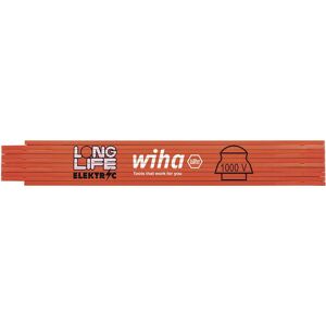 Mètre pliant d'électricien Wiha 4010995420680 Classe de précision CE III - Publicité Mètre pliant d'électricien Wiha 4010995420680 Classe de précision CE III - Publicité