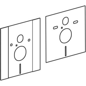 Geberit insonorises pour housse de ski 241524001 element reglable en hauteur