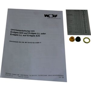 Kit de conversion Wolf gaz naturel E - Ergas LL