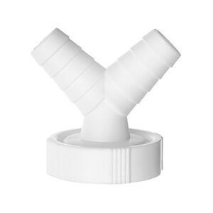 Kit de raccordement de tuyau ASW 111715 - 45°, Double, Blanc - Publicité Kit de raccordement de tuyau ASW 111715 - 45°, Double, Blanc - Publicité
