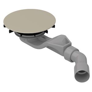 Ensemble de vidage BetteAir B524 - Drain de douche - Beige Bahama - Publicité Ensemble de vidage BetteAir B524 - Drain de douche - Beige Bahama - Publicité