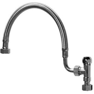 Fakana Tuyau de pression flexible 3/8" x 300mm - Kit de raccords - Publicité Fakana Tuyau de pression flexible 3/8" x 300mm - Kit de raccords - Publicité