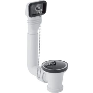 Kit de trop-plein Geberit - Plastique, Blanc, Valve, Crépine - Publicité Kit de trop-plein Geberit - Plastique, Blanc, Valve, Crépine - Publicité
