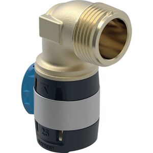 Geberit FlowFit - Coude de transition à 90° - Raccord de tuyau - Publicité Geberit FlowFit - Coude de transition à 90° - Raccord de tuyau - Publicité