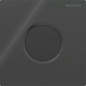 Commande de chasse d'eau pour urinoir Geberit Type 01 116031DW5 électronique, à piles, ronde, noir profond RAL 9005 - Publicité Commande de chasse d'eau pour urinoir Geberit Type 01 116031DW5 électronique, à piles, ronde, noir profond RAL 9005 - Publicité