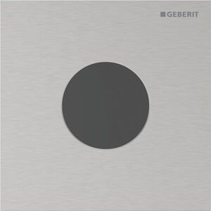 Commande de chasse d'eau pour urinoir Geberit Type 40 116024FW1 électronique, fonctionnement sur secteur, ronde, brossée, revêtement facile à nettoyer - Publicité Commande de chasse d'eau pour urinoir Geberit Type 40 116024FW1 électronique, fonctionnement sur secteur, ronde, brossée, revêtement facile à nettoyer - Publicité