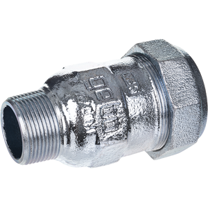 Gebo Série 150 raccord à vis 01.150.00.01 1/2" x 21,3 mm, pour tube en acier - Publicité Gebo Série 150 raccord à vis 01.150.00.01 1/2" x 21,3 mm, pour tube en acier - Publicité