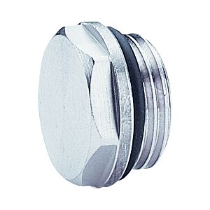 Bouchon radiateur GIACOMINI R92 chromé - Radiator Plug - Publicité Bouchon radiateur GIACOMINI R92 chromé - Radiator Plug - Publicité