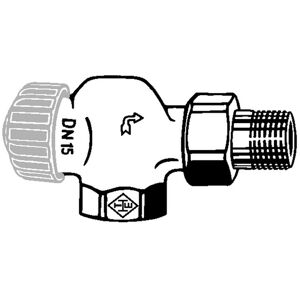 corps de vanne thermostatique Heimeier 2245-02.000 Rp 2000 / 2xR 2000 / 2, axial, bronze nickelé, faible résistance - Publicité corps de vanne thermostatique Heimeier 2245-02.000 Rp 2000 / 2xR 2000 / 2, axial, bronze nickelé, faible résistance - Publicité
