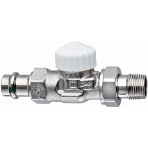 corps de vanne thermostatique Heimeier V-exact II 3718-15.000 R 2000 / 2, raccord à sertir Viega 15 mm, passage, bronze nickelé - Publicité corps de vanne thermostatique Heimeier V-exact II 3718-15.000 R 2000 / 2, raccord à sertir Viega 15 mm, passage, bronze nickelé - Publicité