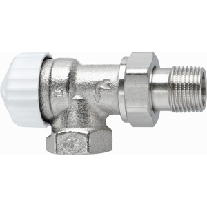 Heimeier Corps de vanne thermostatique V-exact II 9103-02.000 Rp 2000 / 2xR 2000 / 2, angle, bronze nickelé, préréglage continu - Publicité Heimeier Corps de vanne thermostatique V-exact II 9103-02.000 Rp 2000 / 2xR 2000 / 2, angle, bronze nickelé, préréglage continu - Publicité