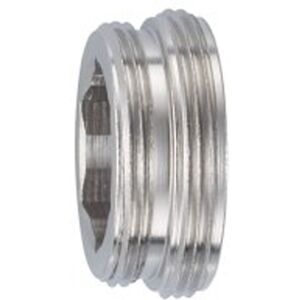 Neoperl Mamelon de réduction 50050394 AG, M 22x1 / AG M 24x1, laiton nickelé - Publicité Neoperl Mamelon de réduction 50050394 AG, M 22x1 / AG M 24x1, laiton nickelé - Publicité