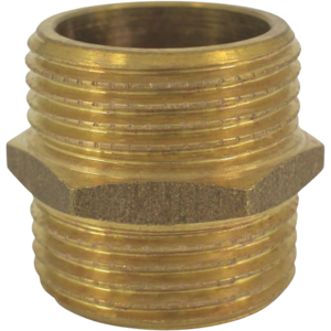 AquaCraft YRBA61001000096 Raccord double en laiton - raccord de tuyau - Publicité AquaCraft YRBA61001000096 Raccord double en laiton - raccord de tuyau - Publicité