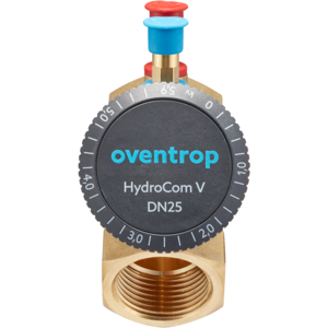 Vanne HydroCom d'Oventrop - Laiton, pour chauffage & refroidissement - Publicité Vanne HydroCom d'Oventrop - Laiton, pour chauffage & refroidissement - Publicité