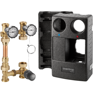 Système de raccordement de chaudière Oventrop Regumat - Connexion chauffage - Publicité Système de raccordement de chaudière Oventrop Regumat - Connexion chauffage - Publicité