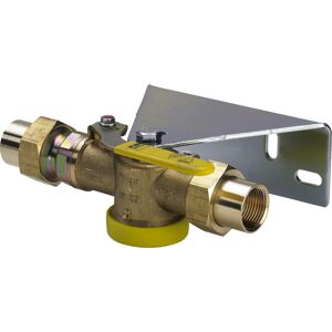 Vanne à bille pour compteur de gaz Viega 527983 Rp 1, laiton, passage - Publicité Vanne à bille pour compteur de gaz Viega 527983 Rp 1, laiton, passage - Publicité