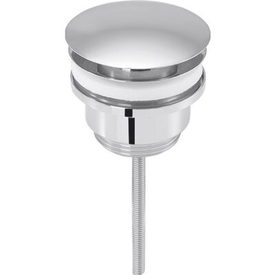 Vanne universelle ASW Design 106391 1 1/4" x d = 63 mm, ronde, en laiton, Ø 66 mm, chromée, sans verrouillage - Publicité Vanne universelle ASW Design 106391 1 1/4" x d = 63 mm, ronde, en laiton, Ø 66 mm, chromée, sans verrouillage - Publicité